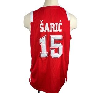 Men’s Dario Saric Throwback Croatia‎ #15 Jersey XXL 0300